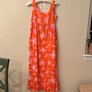 intage 1970s Nalī‘i for Liberty House Hawaiian Maxi Dress